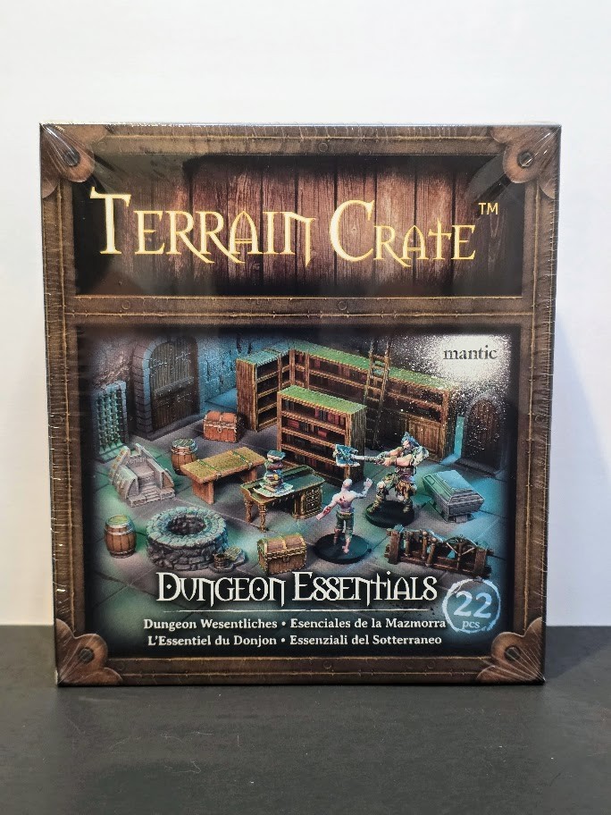 Mantic Games: Dungeon Essentials Terrain Crate (22 Pieces) Sealed in Box