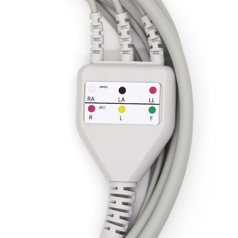11 pin 3 Leads ECG EKG one-piece ECG Cable Fit For GE-marqutte , Dash PRO 3000