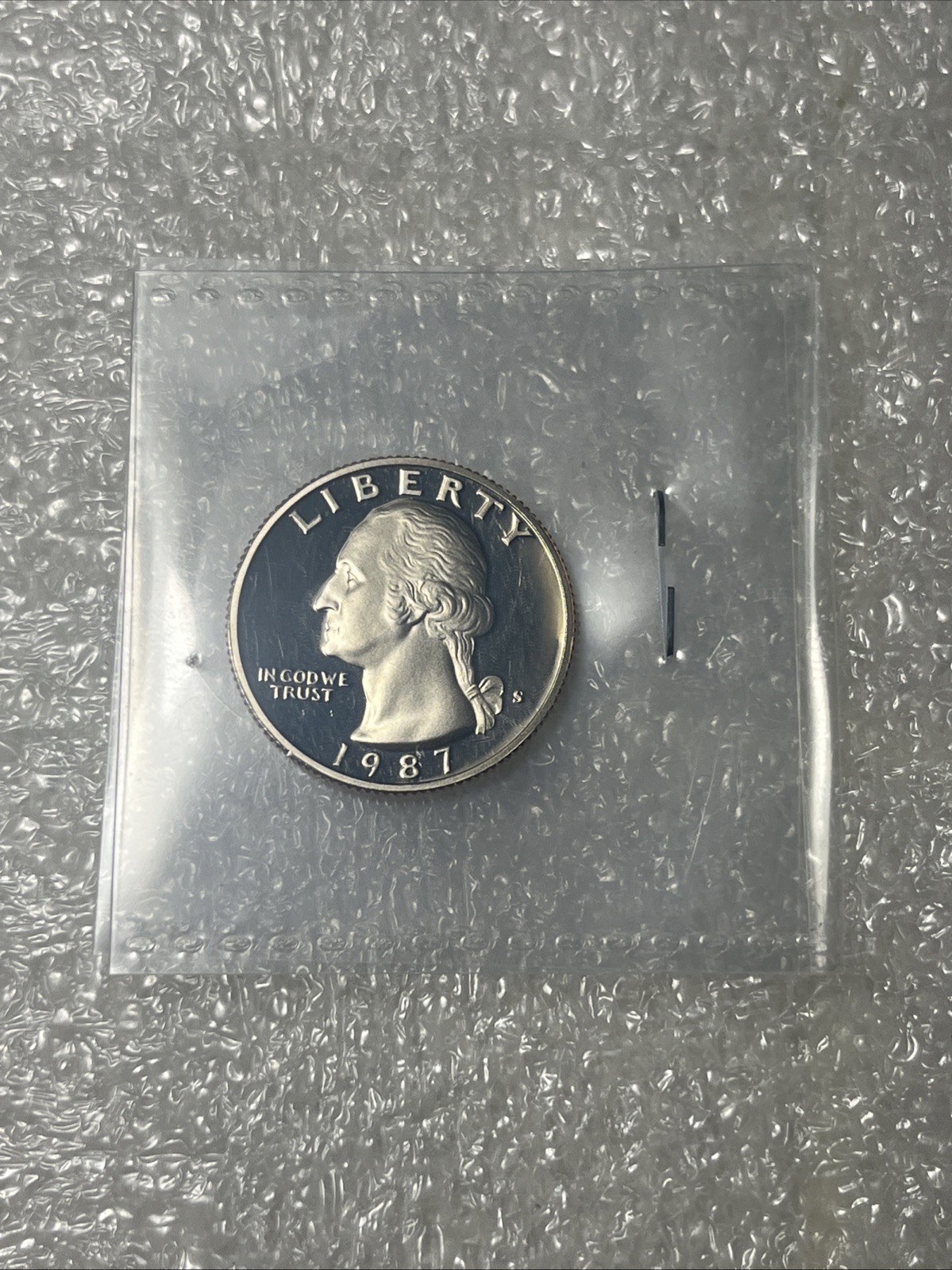 1987-S Proof Washington Quarter  ** From Proof Set **