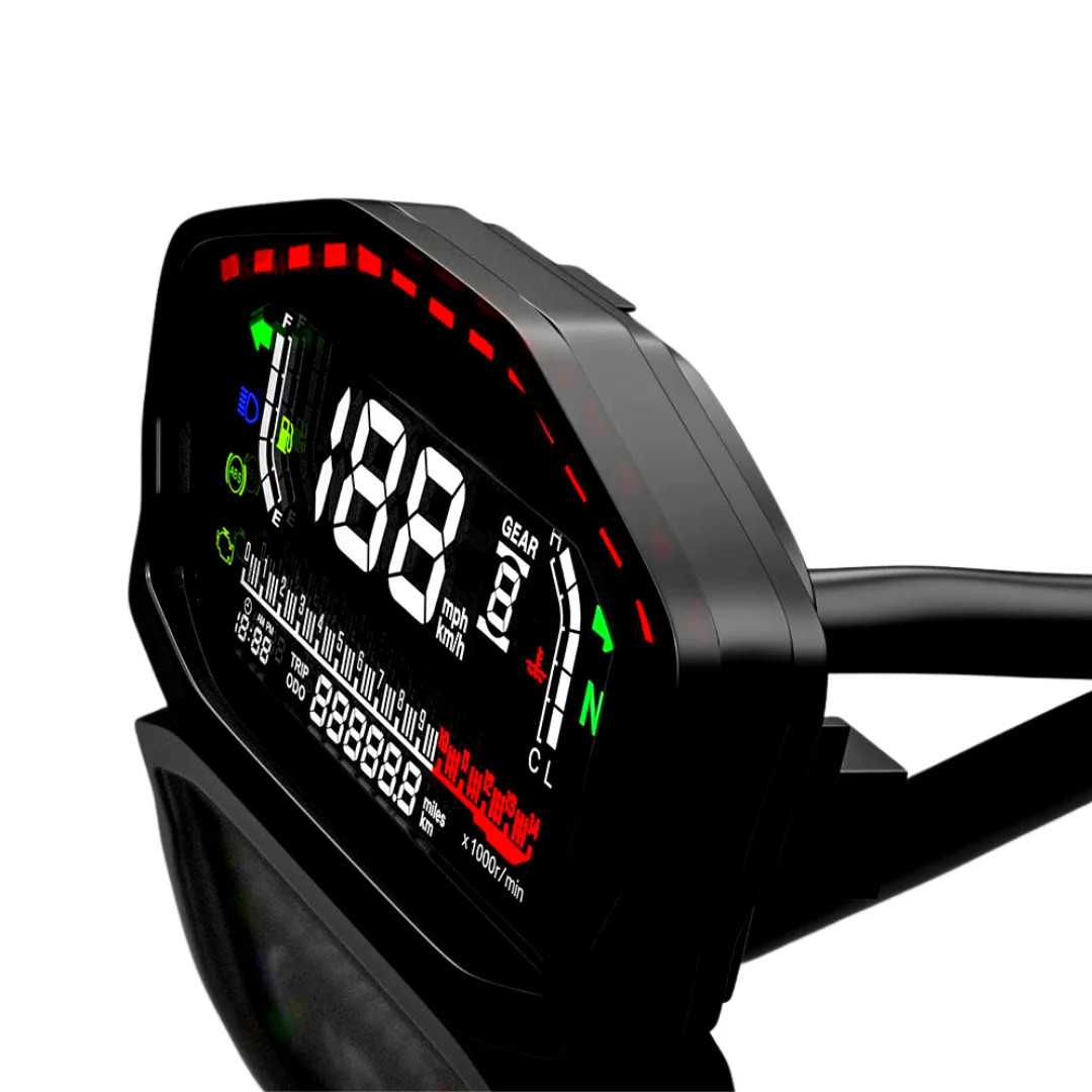 Digital LCD Speedometer for Segway Villain SX10 – Multifunction LED Odometer