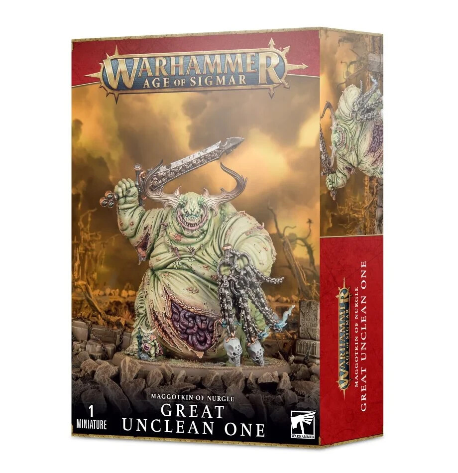 Daemons of Nurgle Great Unclean One - Warhammer 40k / Sigmar - Brand New! 83-41
