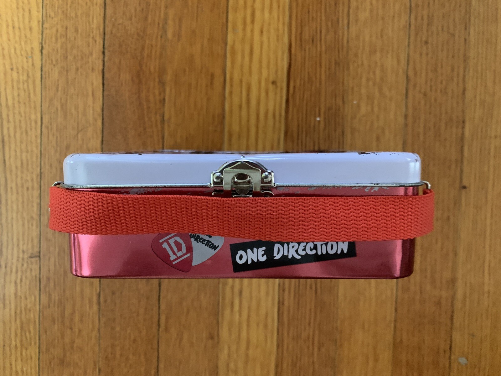 One Direction Metal Lunch Box / Sandwich Box; RARE / Vintage