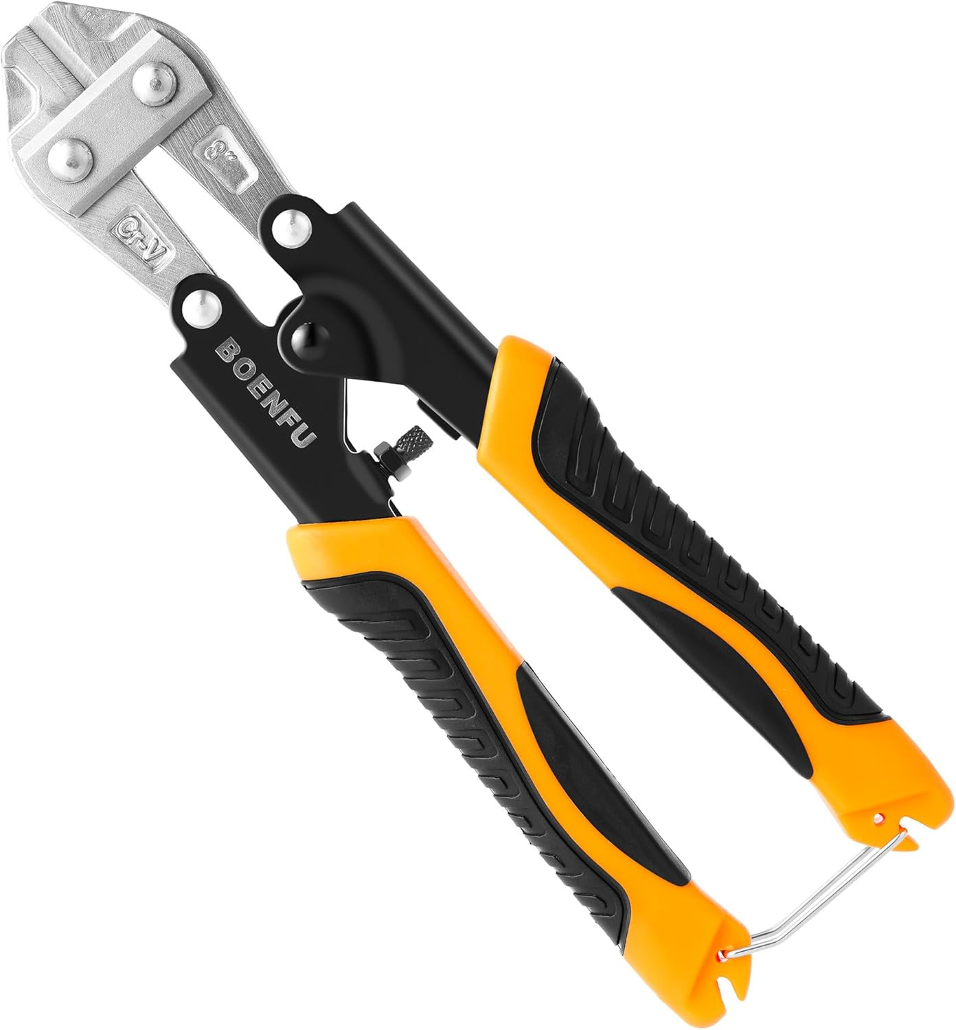 Mini Bolt Cutter 8" Heavy Duty Wire Cutter | Small Cable Cutters Spring Loaded f