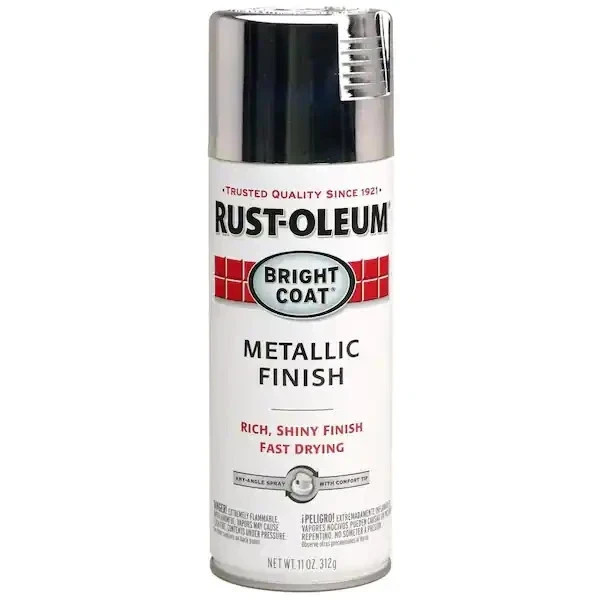 11 Oz. Bright Chrome Metallic Spray Paint