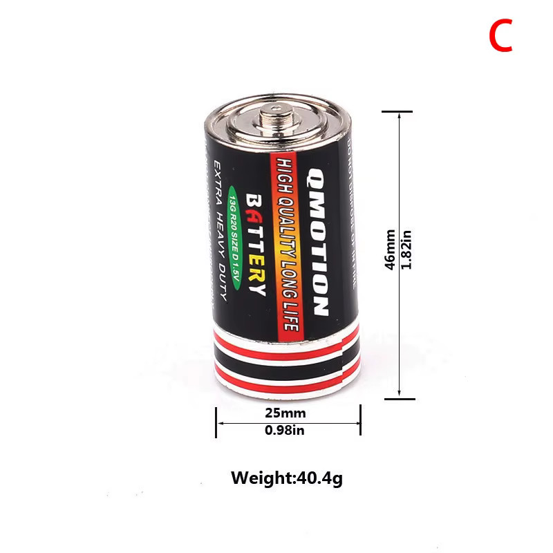 Hidden Compartment "C" Battery Secret Dummy Diversion Safe D6