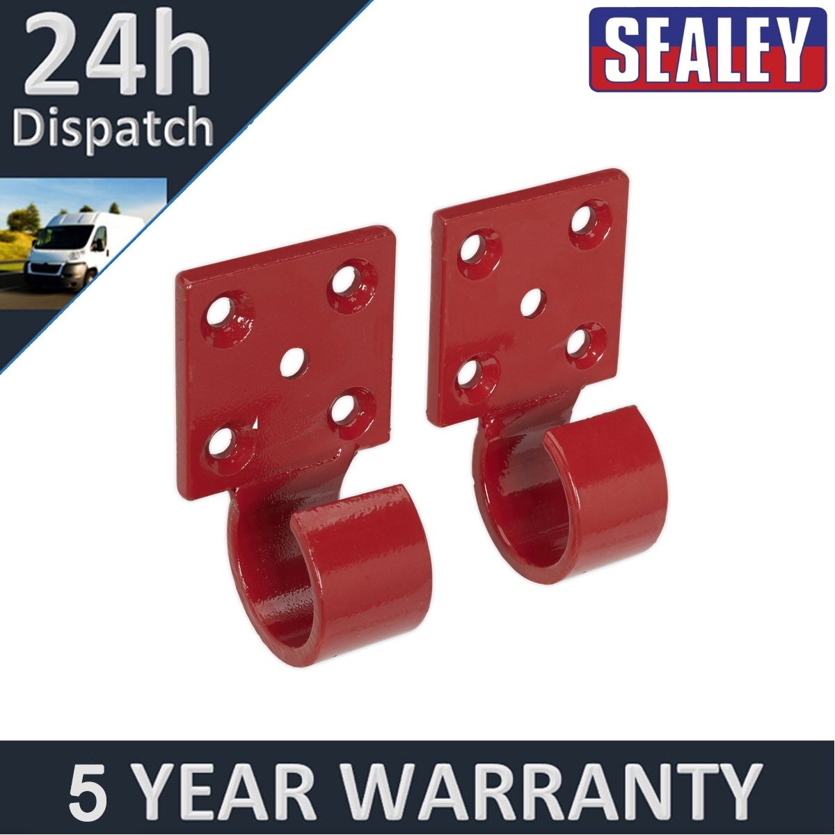 Sealey Wall Brackets for CC01 Cable Carrier Stand CC01WB