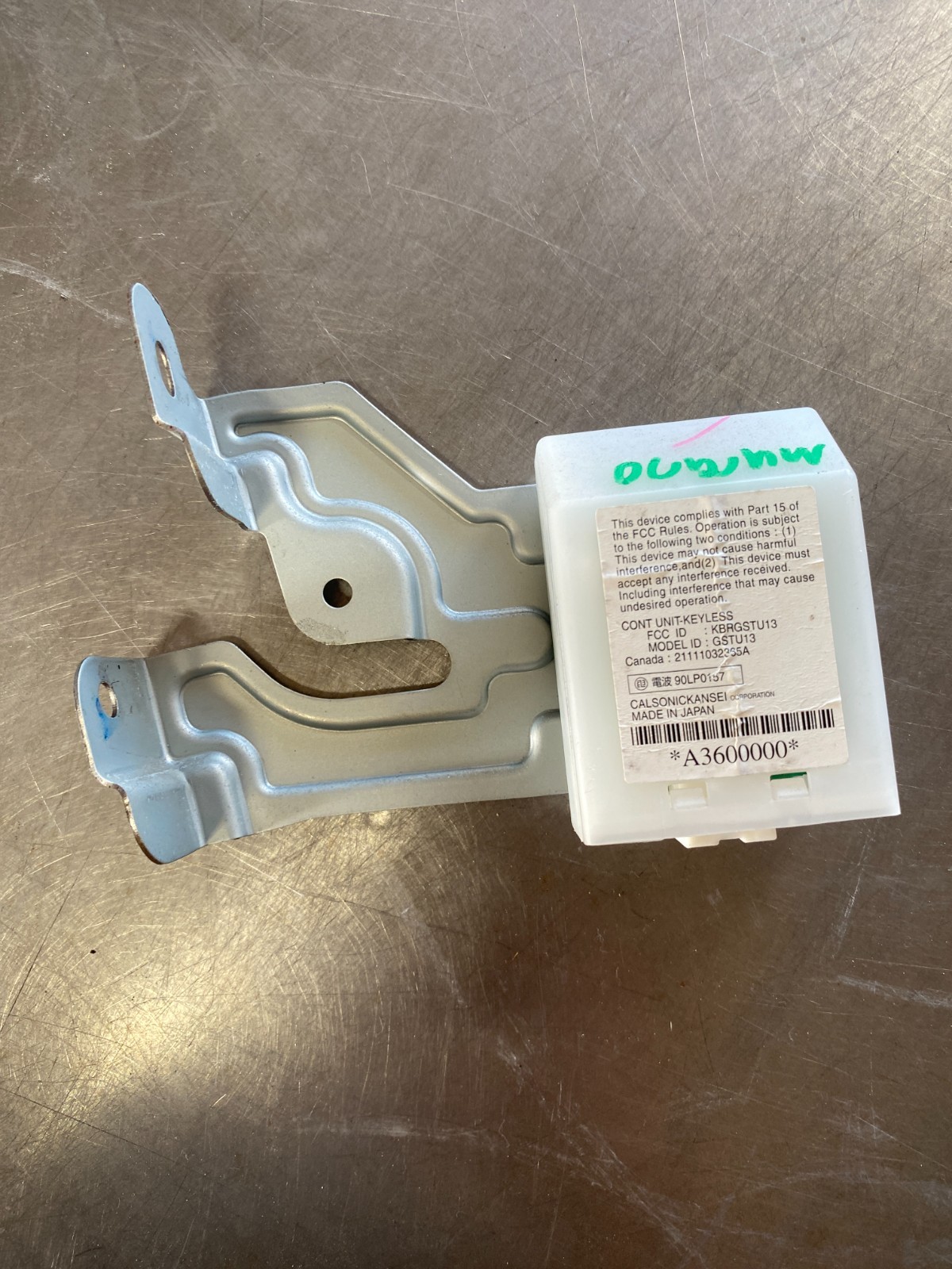 2005-2007 Nissan Murano Theft Locking Keyless Control Module 28595cc20a