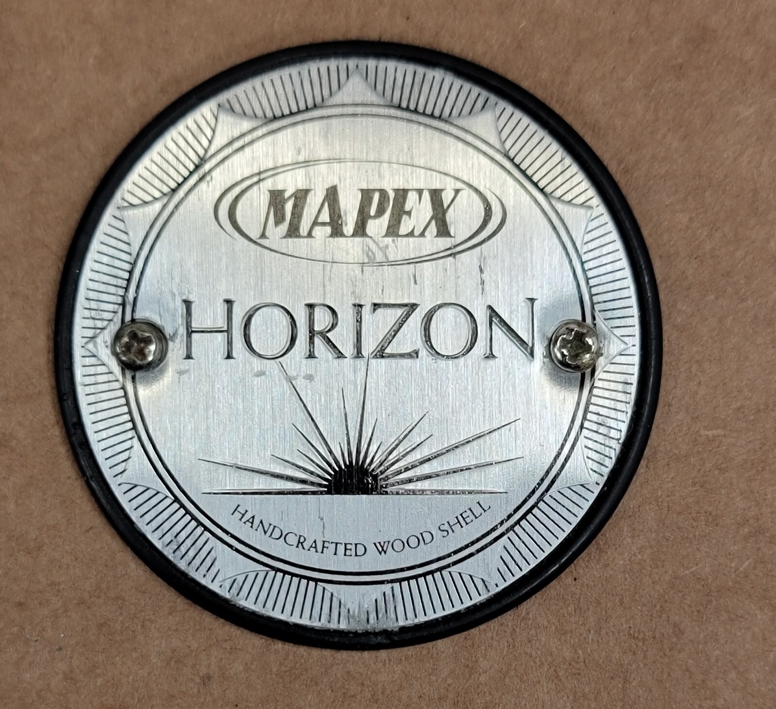 Mapex HORIZON Drum Badge with Mounting Screws