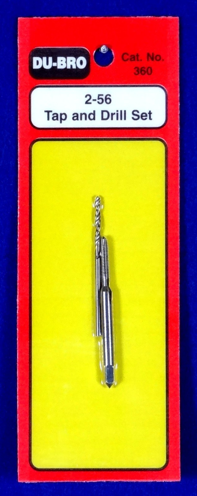 DU-BRO 2-56 TAP AND DRILL SET ( CAT. # 360 )