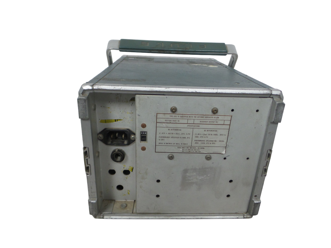 Fluke 893A AC-DC Differential Voltmeter - Free Shipping