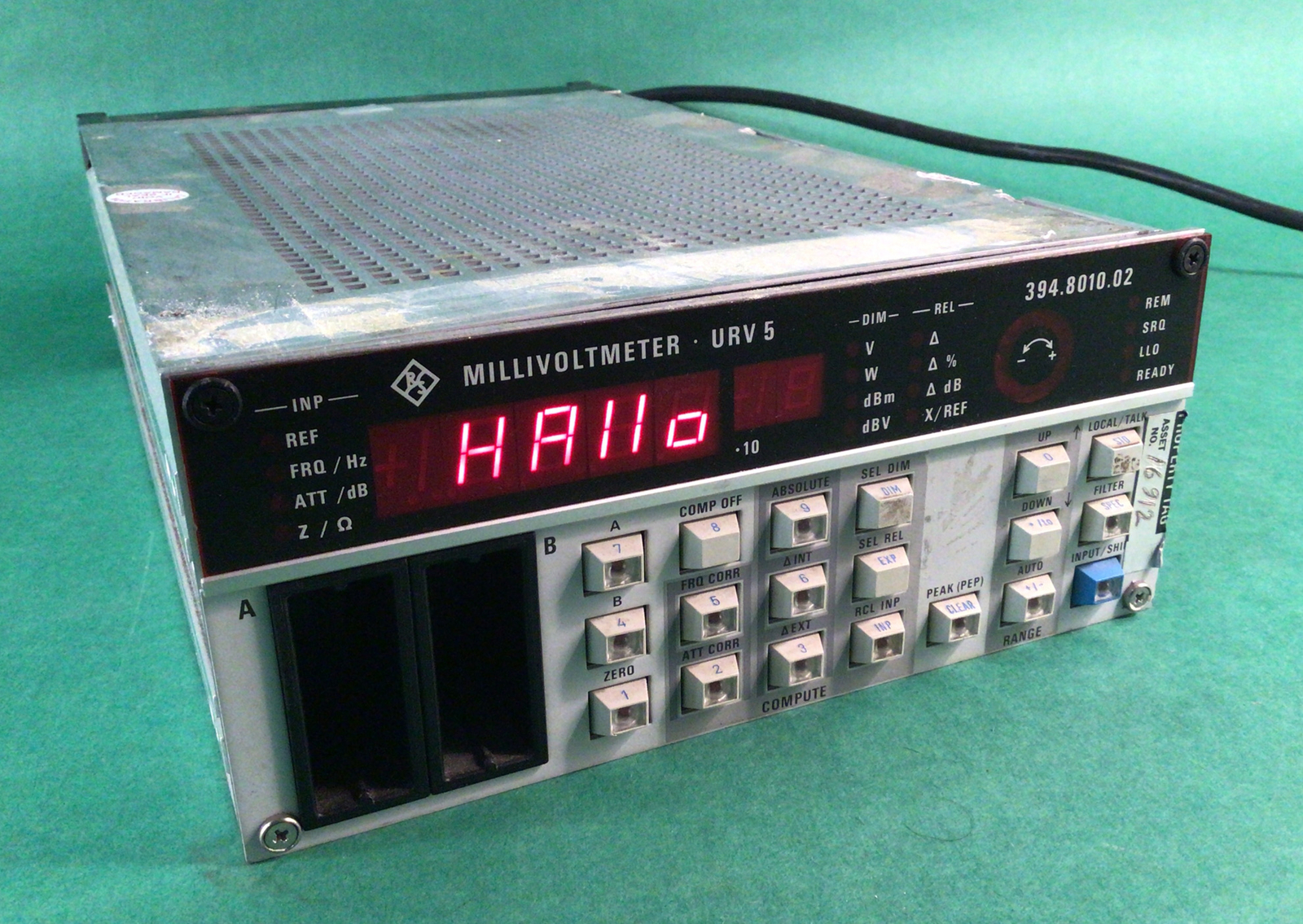 Rohde Schwarz URV5 Millivoltmeter