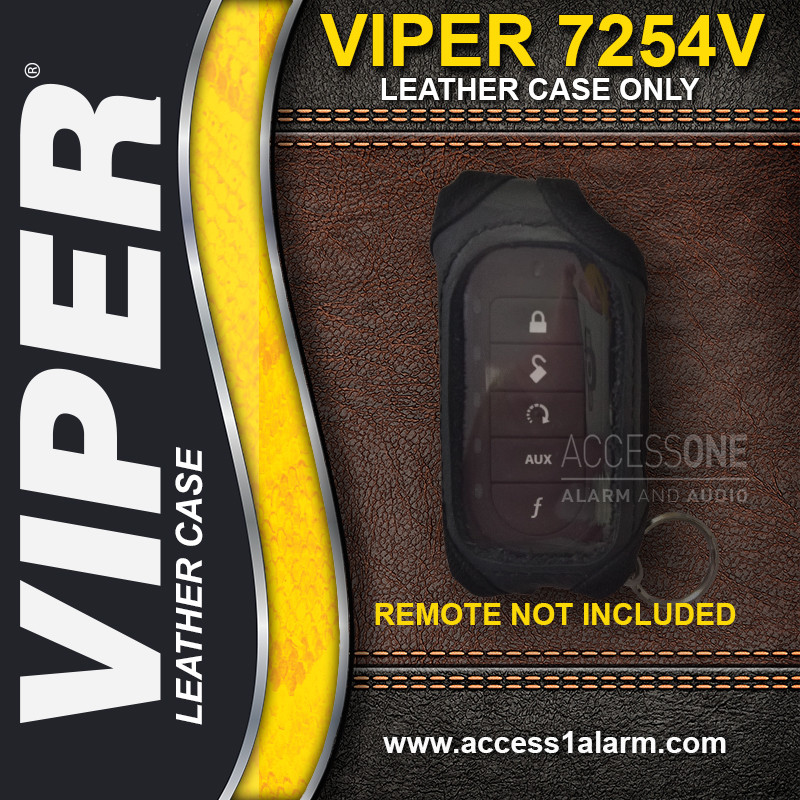 Viper 7254V 2-Way LED Remote Control Protective Leather Case For Viper 5301