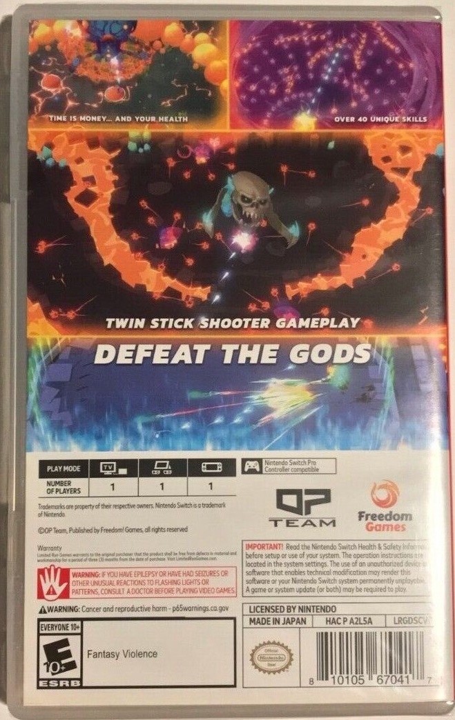 Godstrike (LRG) - Nintendo Switch, Brand New