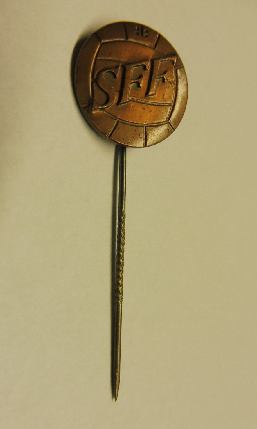 Anstecknadel Schwedischer Fussballverband Schweden ca. 1980
