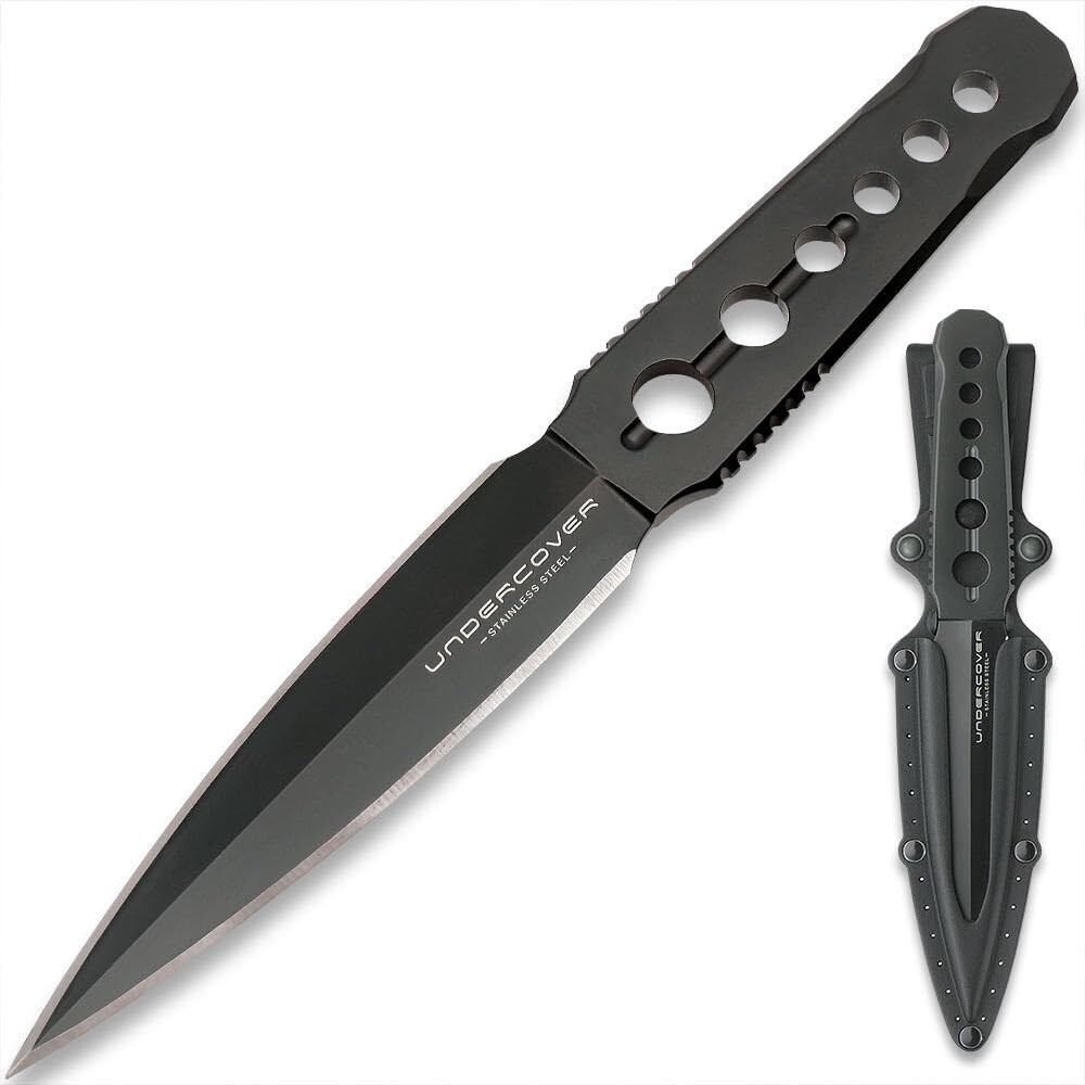 Undercover CIA Stinger Boot Knife | 3Cr13 Stainless Steel Blade | 7 1/8" Overall