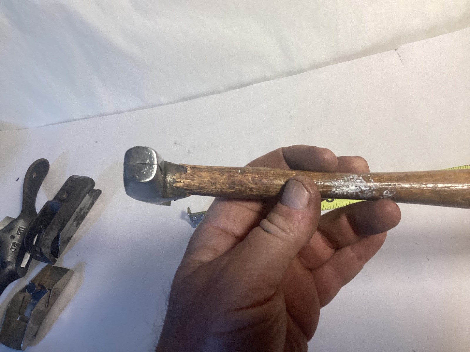 Vintage Stanley #601 upholstery tack hammer cobbler tool