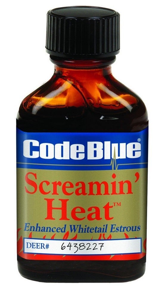 Code Blue Deer Lure Enhanced Estrus Screamin Heat 1fl Oz. OA1226