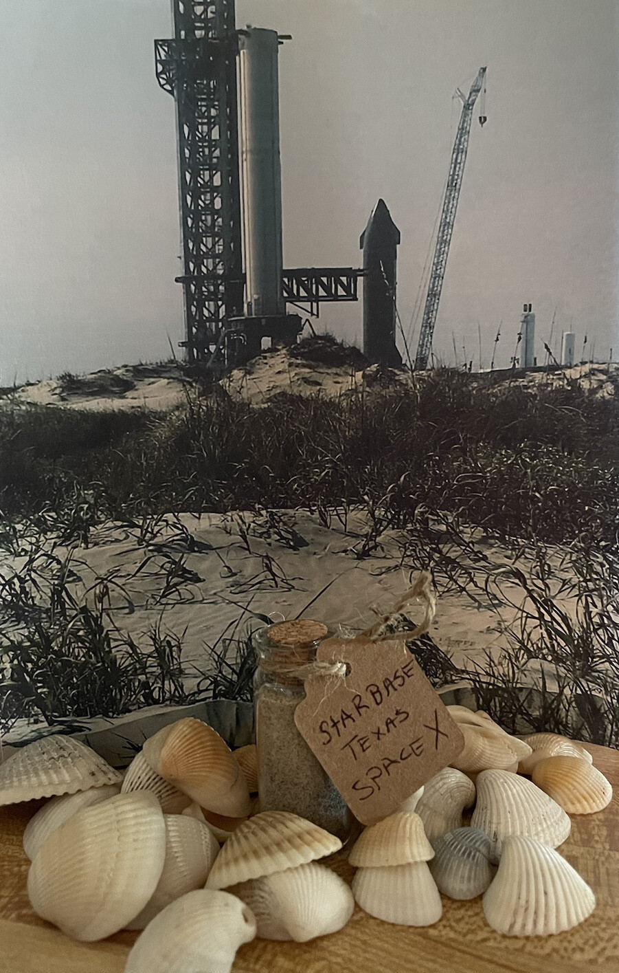 SpaceX Boca Chica Star Base Sand + A Free Gift.