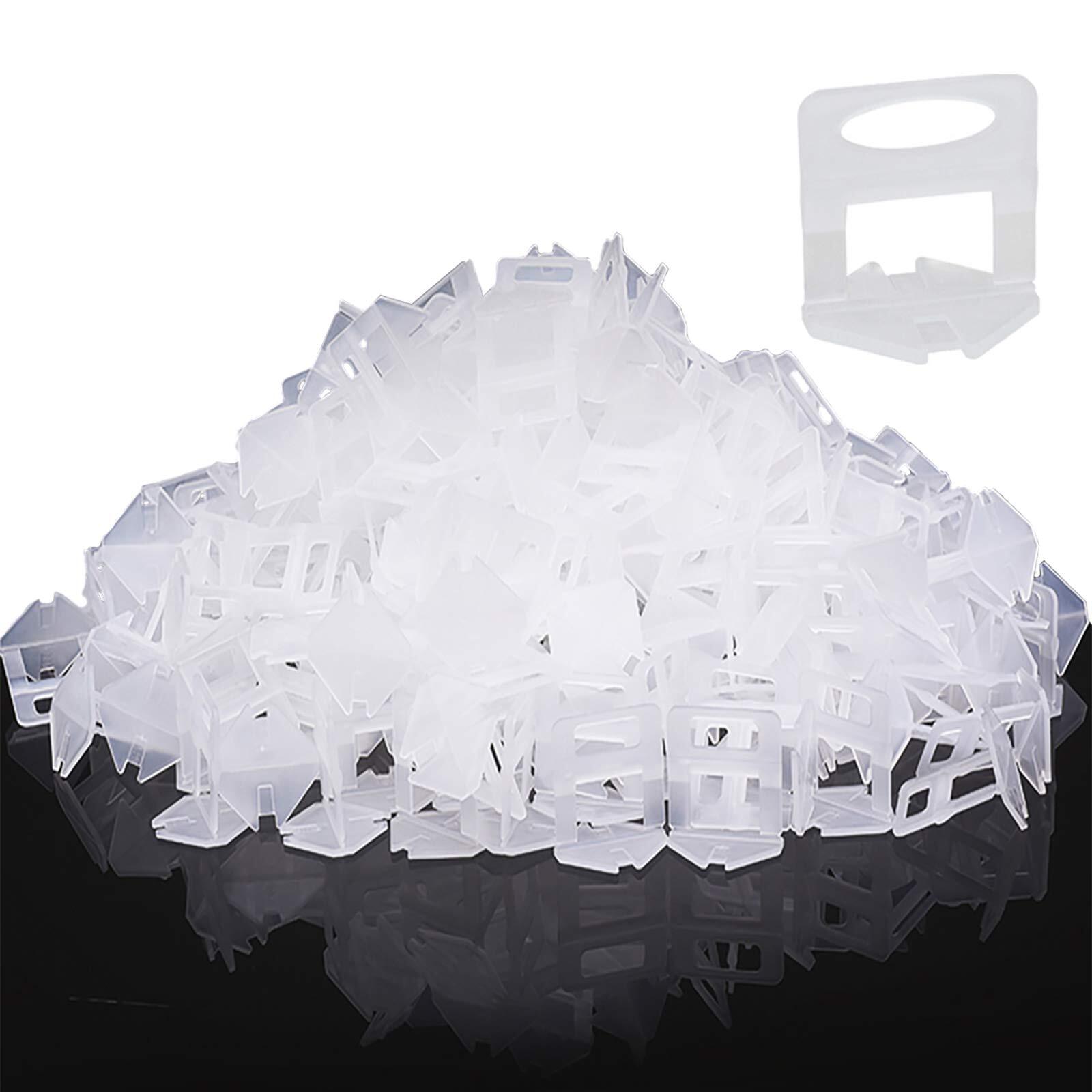 400 Pcs 1/16Inch Tile Leveling System Tile Leveler Spacer Clips for Installation