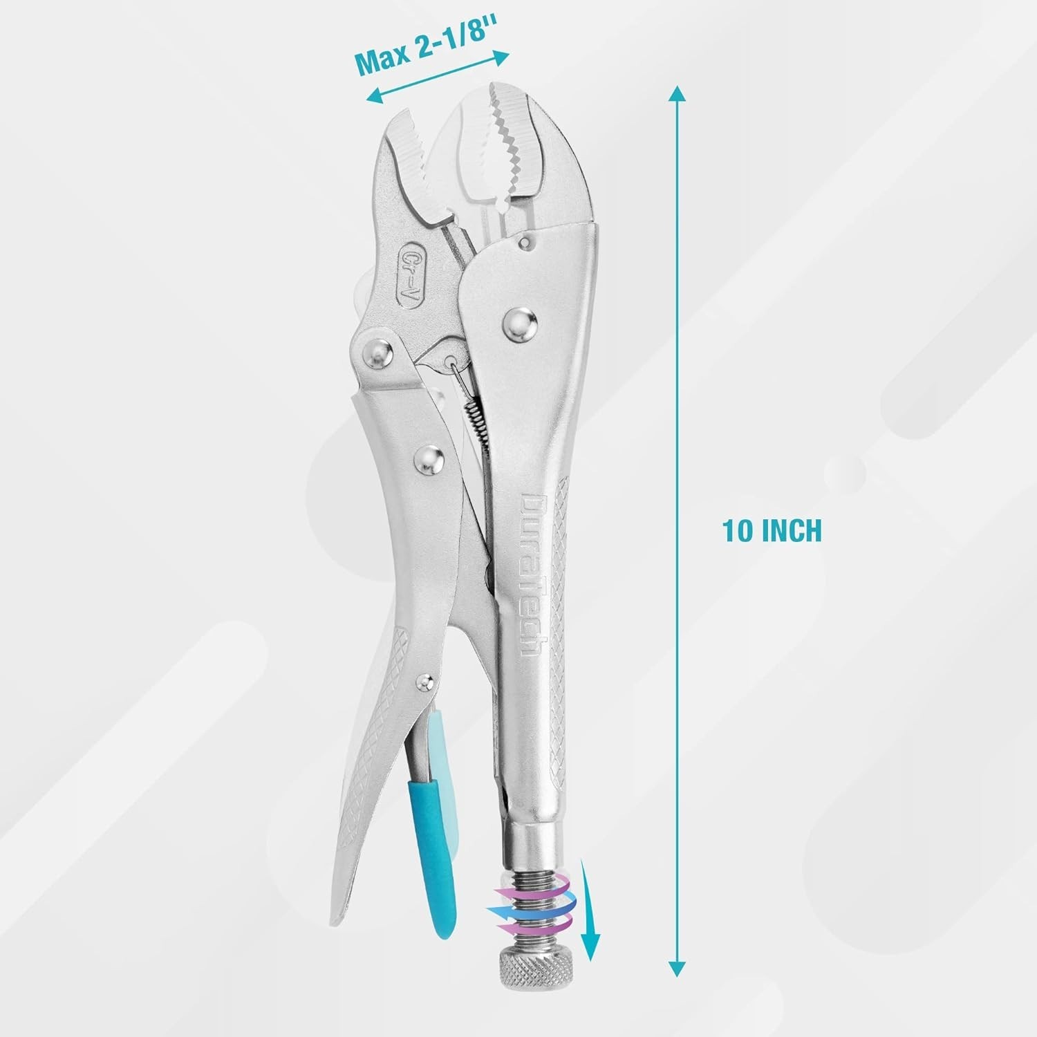 Malco LP10WC Locking Pliers With Wire Cutter 10"