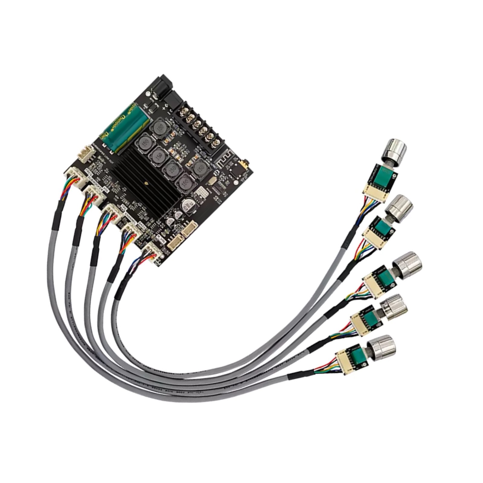 Power Amplifier Board Module 2.1 Channel 50W*2+100W Bluetooth Elegant Design