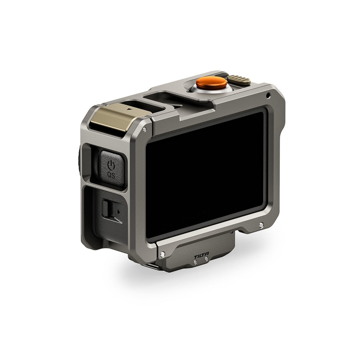 Tilta Camera Cage Base Kit for DJI Osmo Action 6, Titanium Gray