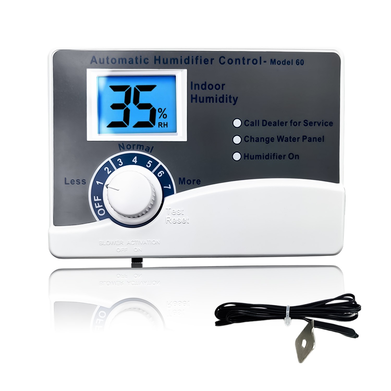 Automatic Humidifier Control 24V Digital Humidistat Sensor For AprilAire 60