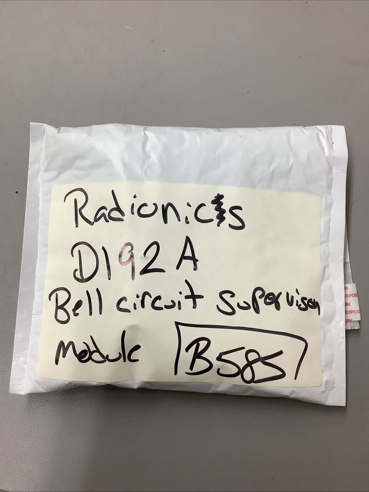 Radionics D192A Bell Circuit Supervision Indicating Module (b585)