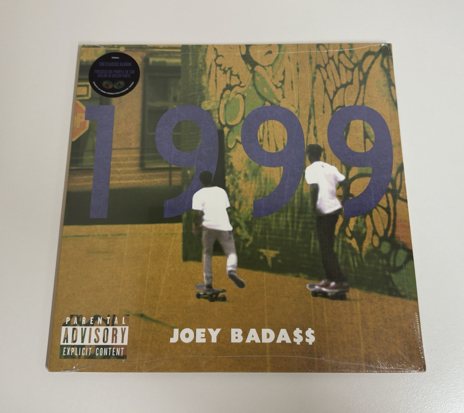 RARE Joey Badass - 1999 (Purple/Tan Vinyl) 10 Year Anniversary (Limited Online)