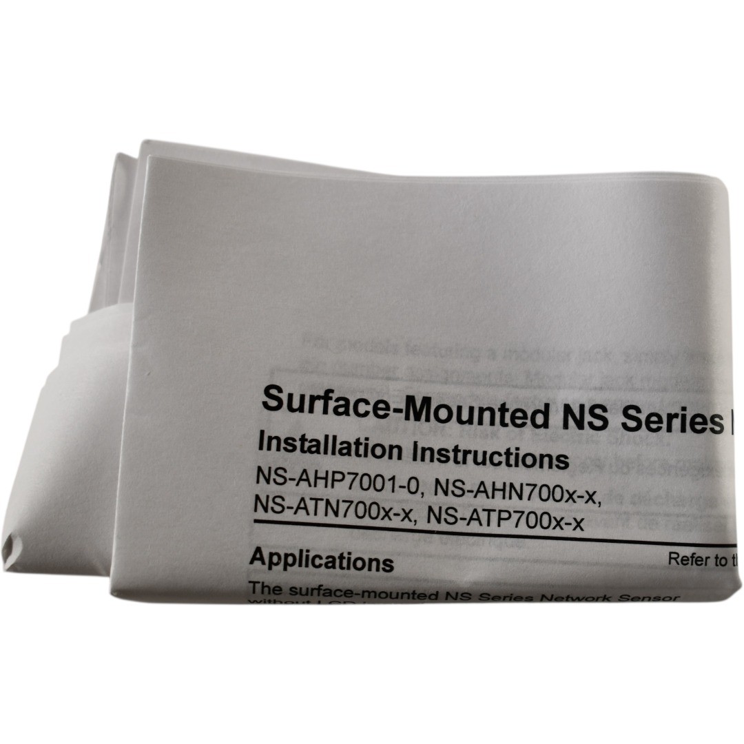 NEW Johnson Controls NS-ATP7003-0 Room Temp. Sensor 80x80 Network Sensor