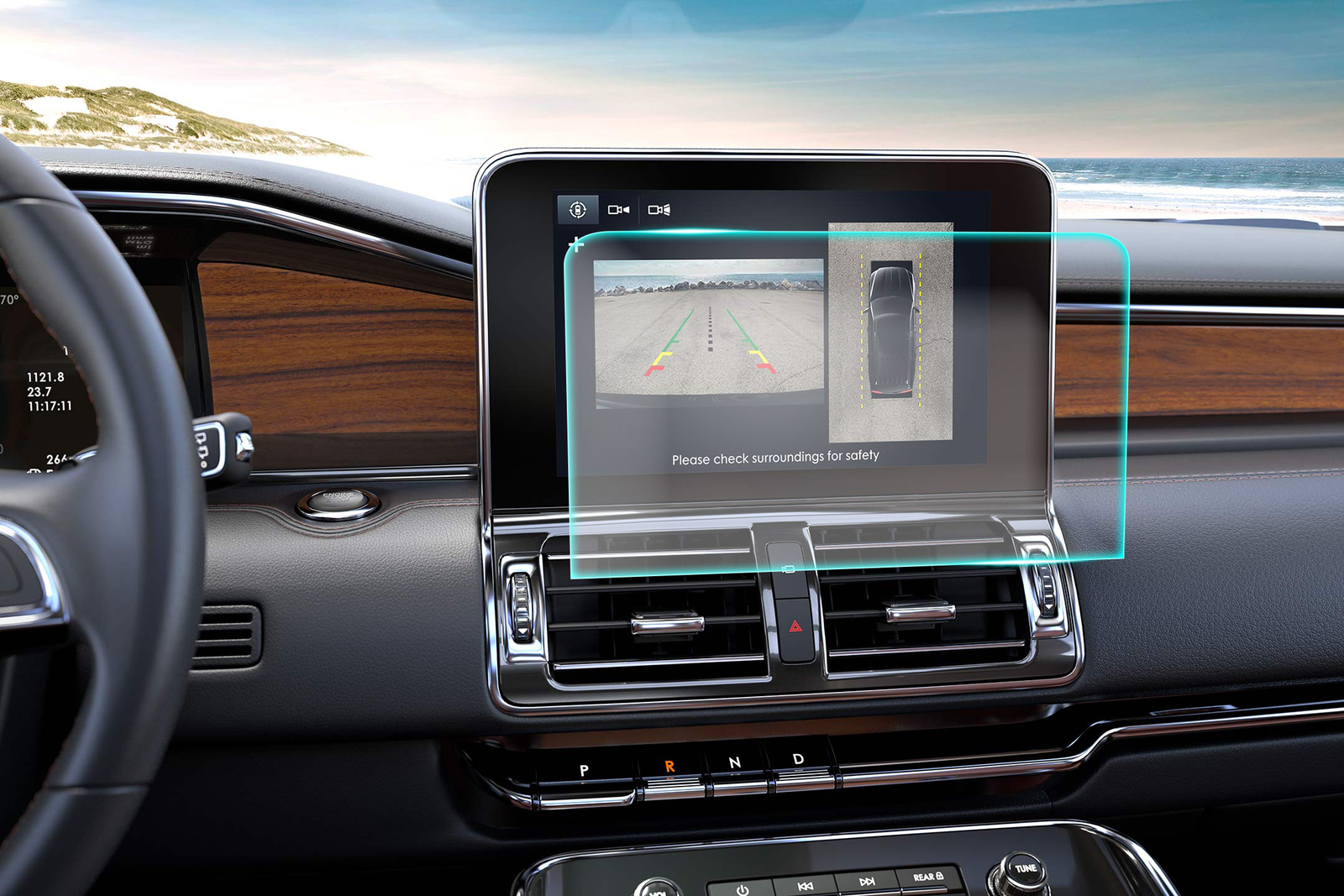Crystal Clear Screen Protector 2021 Lincoln Navigator 12in Vehicle Navigation