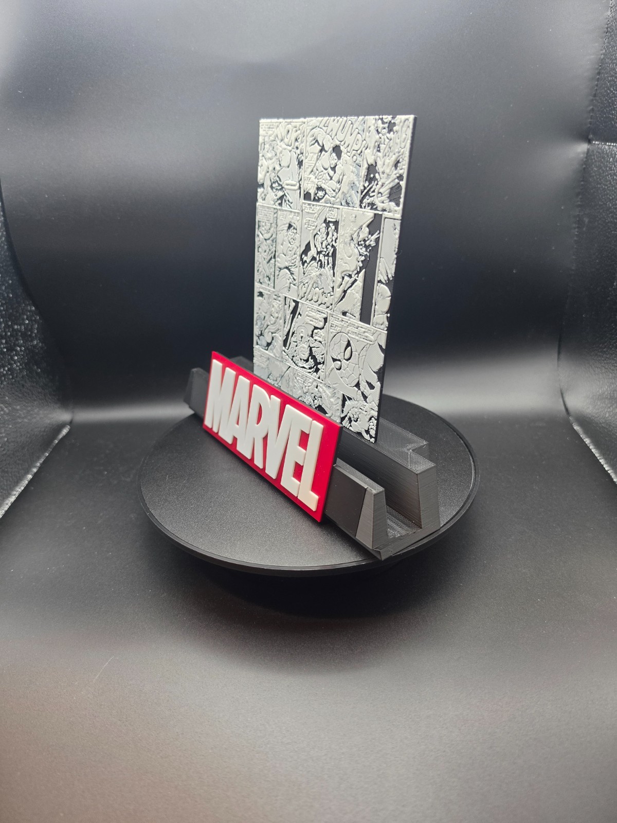 Marvel- Comic Display Stand for Graded CGC, CBCS, and Non-Graded Comics