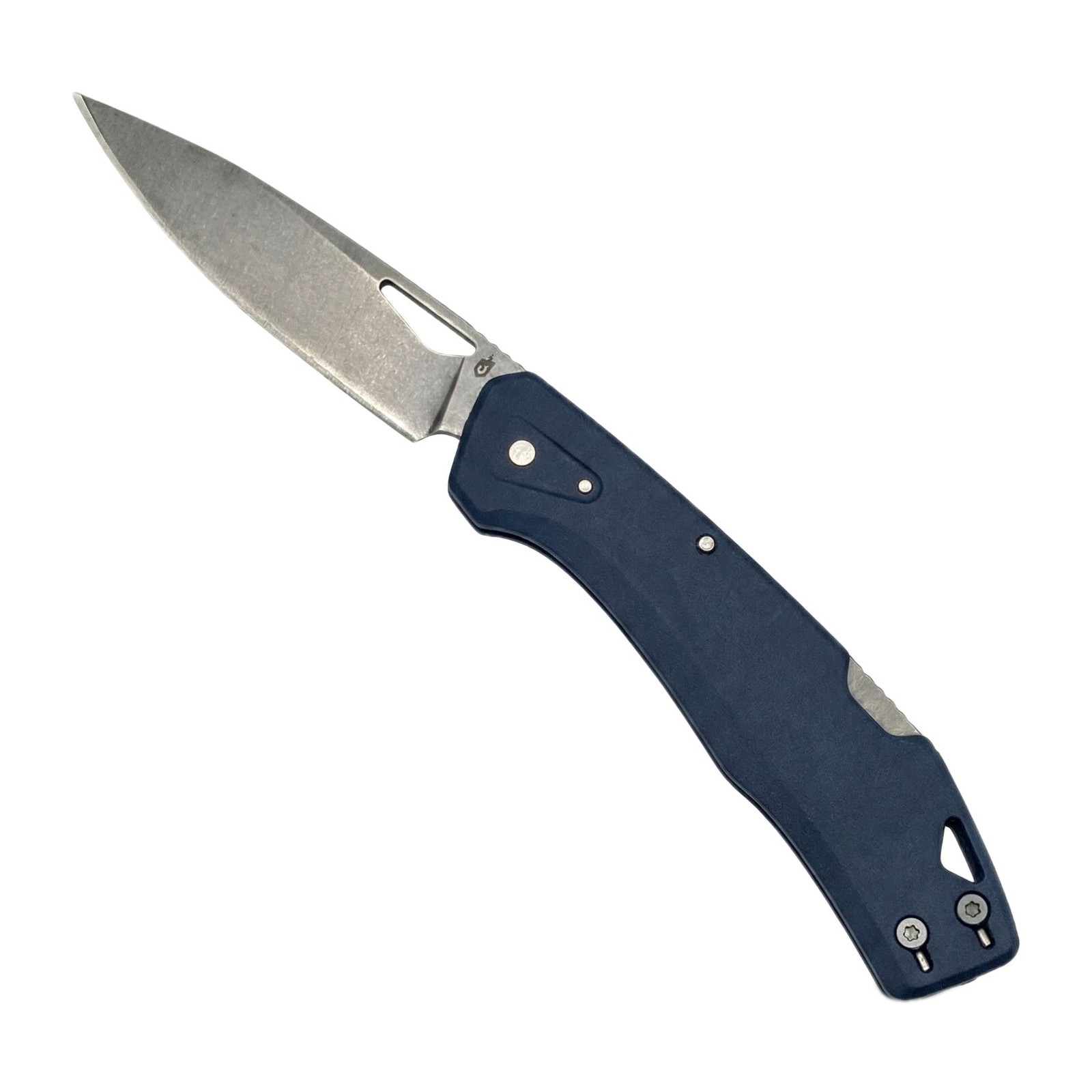 Gerber LST Clip Folding Pocket Knife Blue 440A Steel Lockback EDC New Open Box