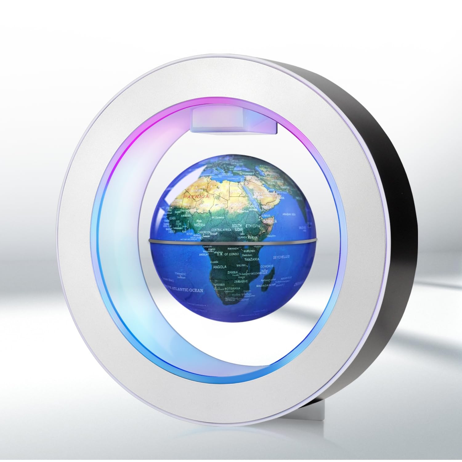 Floating Globe O Frame, Magnetic Levitating Technolog, Cool Gadgets for Men, ...