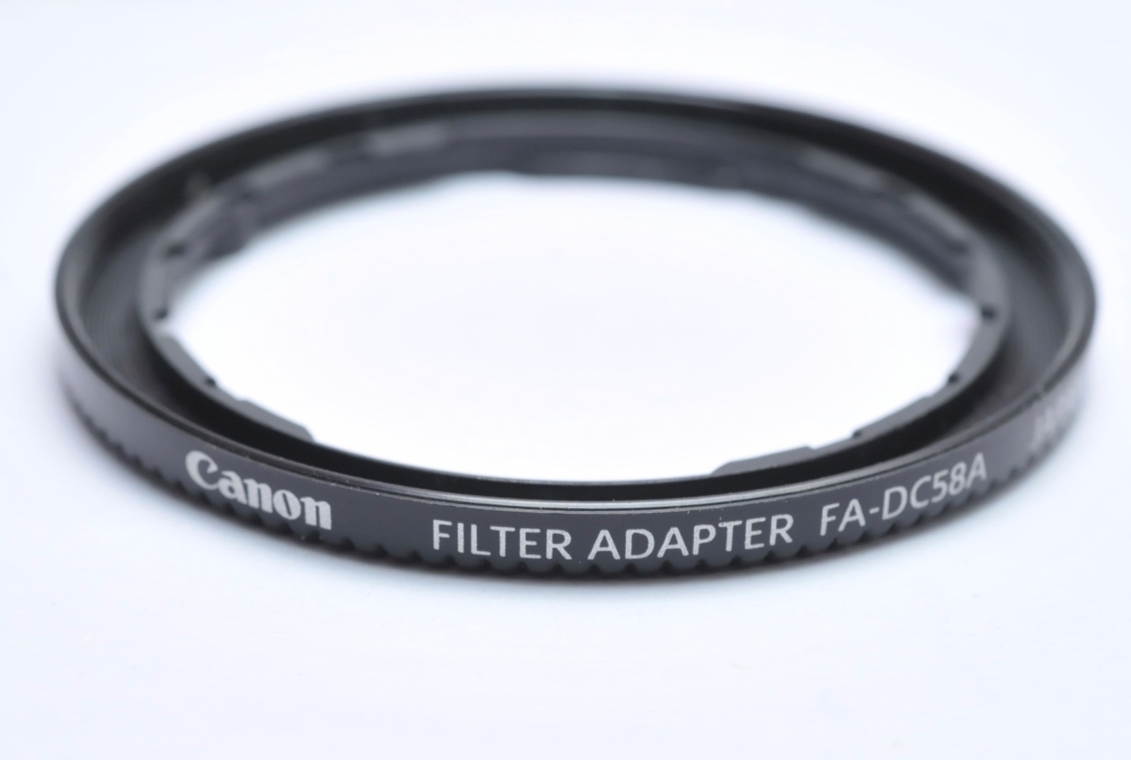 Canon 58mm Plastic Filter Adapter for PowerShot Pro 1 (FA-DC58A)