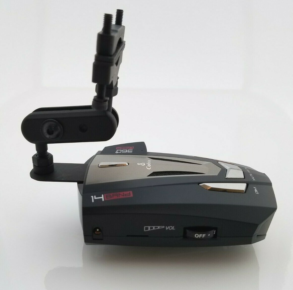 COBRA Radar Detector Alloy Mirror Mount Attachment Bracket (CBR-C)