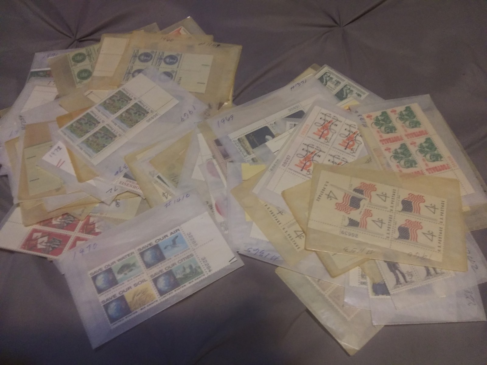 Stamp Collection From Estate Sale