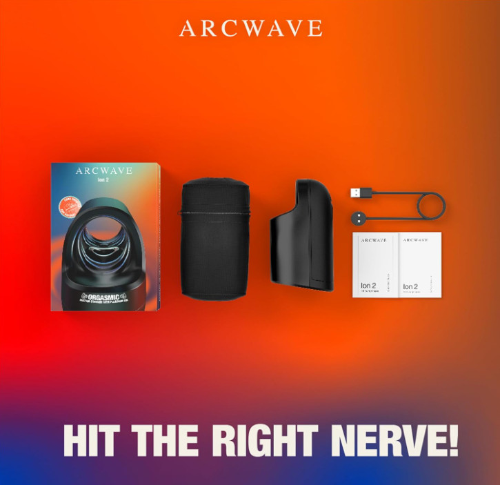 Arcwave Ion 2 Luxury Smart Personal Massager (Premium Air-Tech Design)