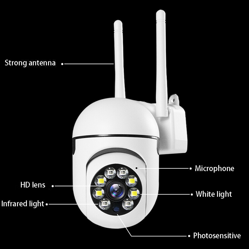4x Wireless 5G WiFi Security Camera System Smart outdoor Night Vision Cam 1080P