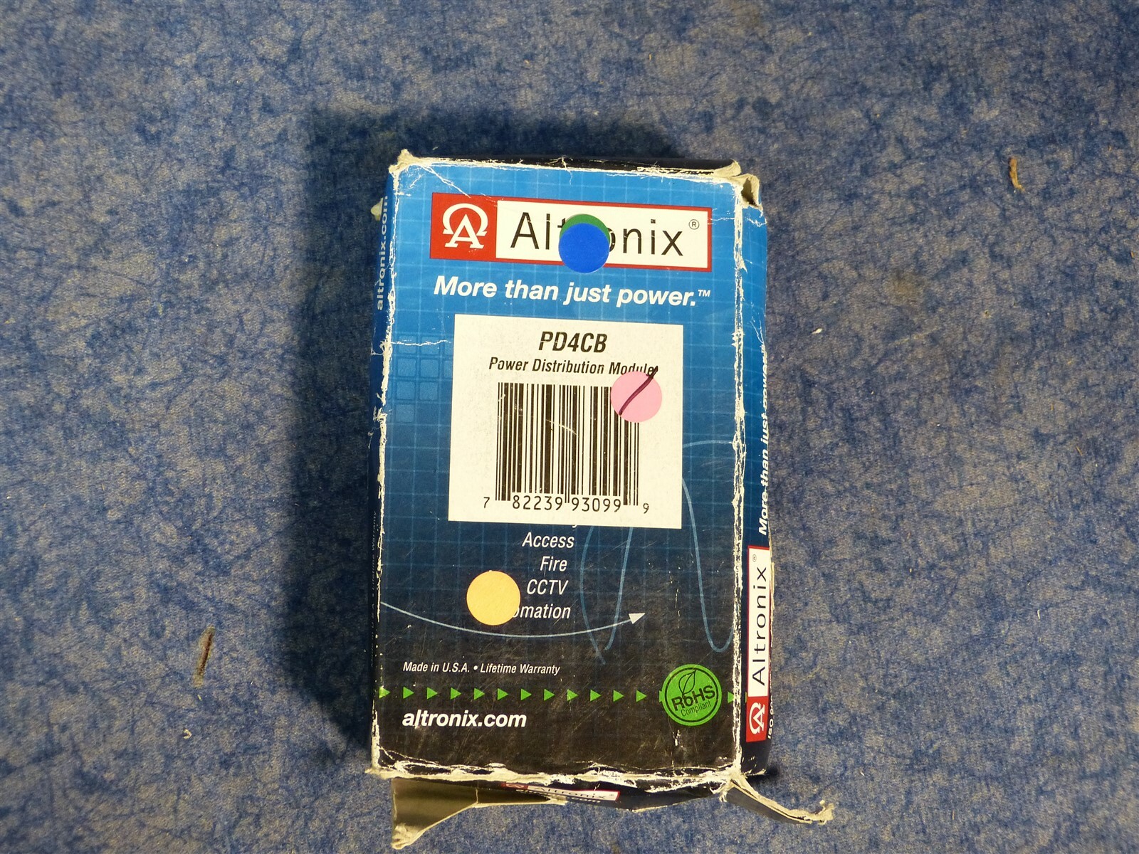 Altronix PD4CB Power Distribution Module 4 PTC Outputs up to 28VAC/VDC Board EC1