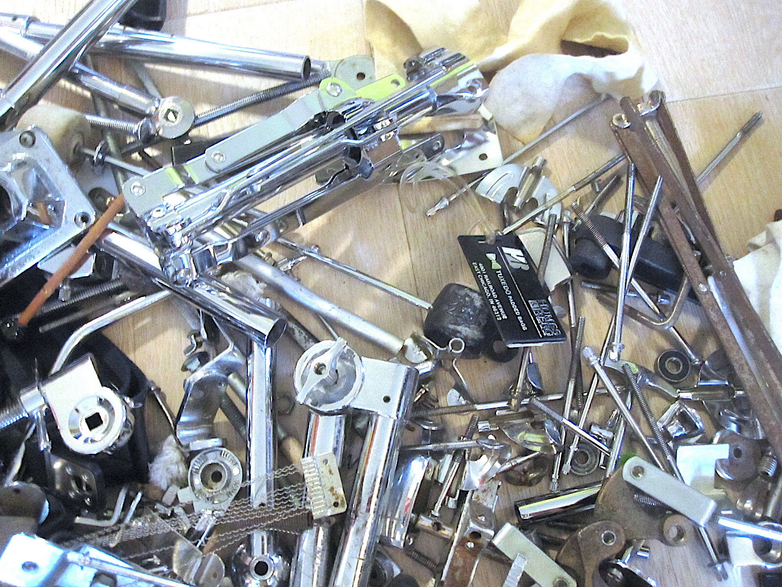 Drum Parts Hardware Lot (29lbs)