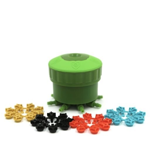 FloraFlex MULTI FLOW BUBBLER - 8 outlet - SAVE $$ W/ BAY HYDRO $$