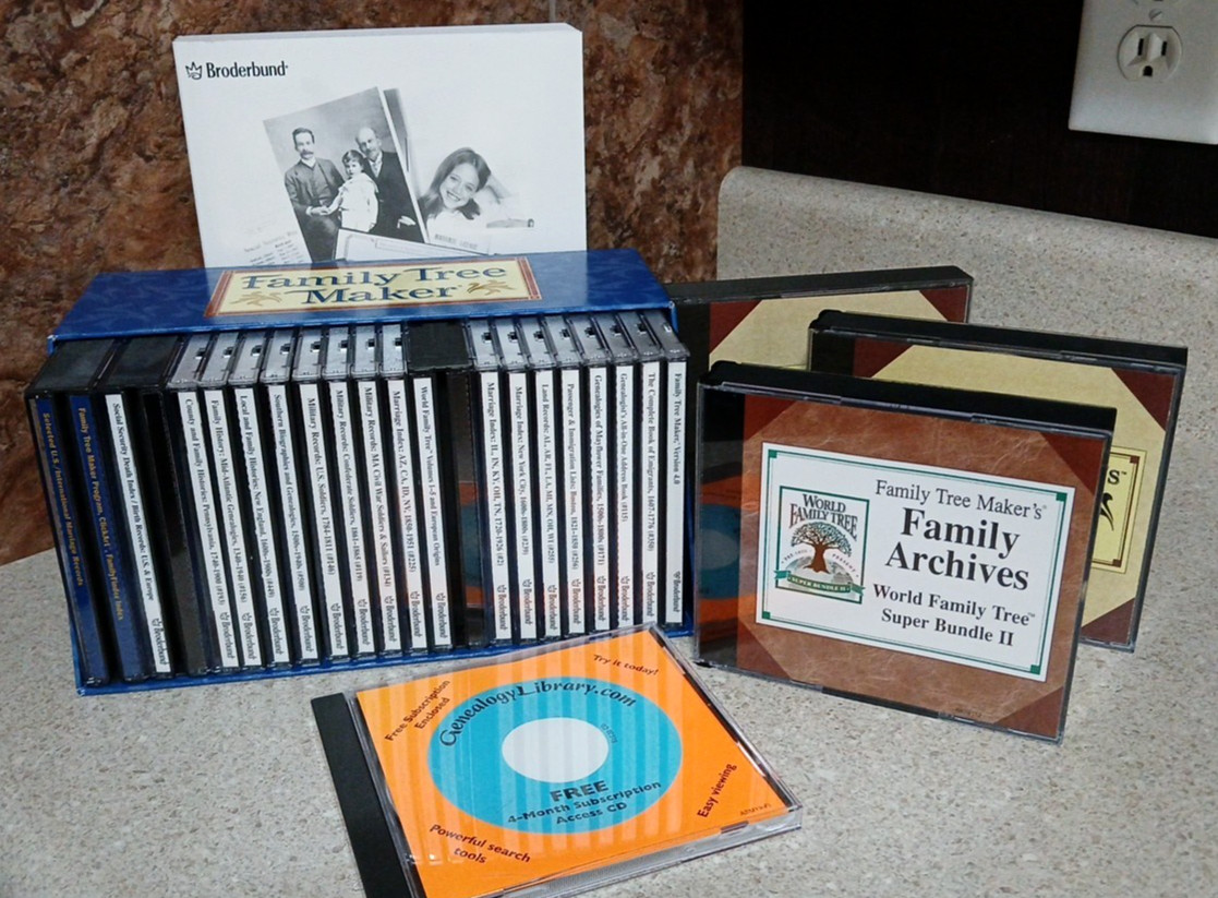 Broderbund Family Tree Maker 7.0 for Windows w Manual  *READ ALL*