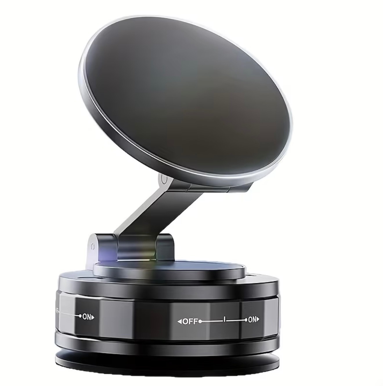 360Adjustable Vacuum Strong Magnetic Phone Holder Suction Cup Car Stand Foldable