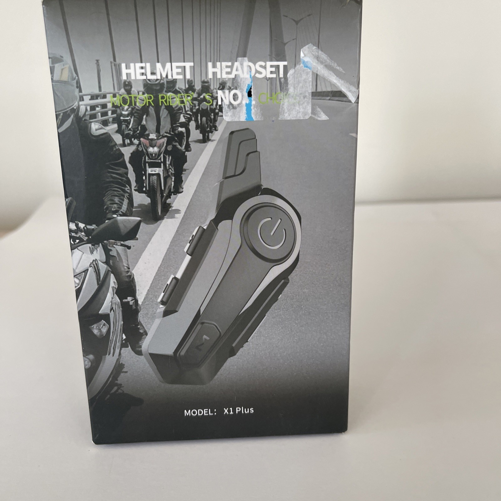 Helmet Headset Model X1 Plus Motor Rider