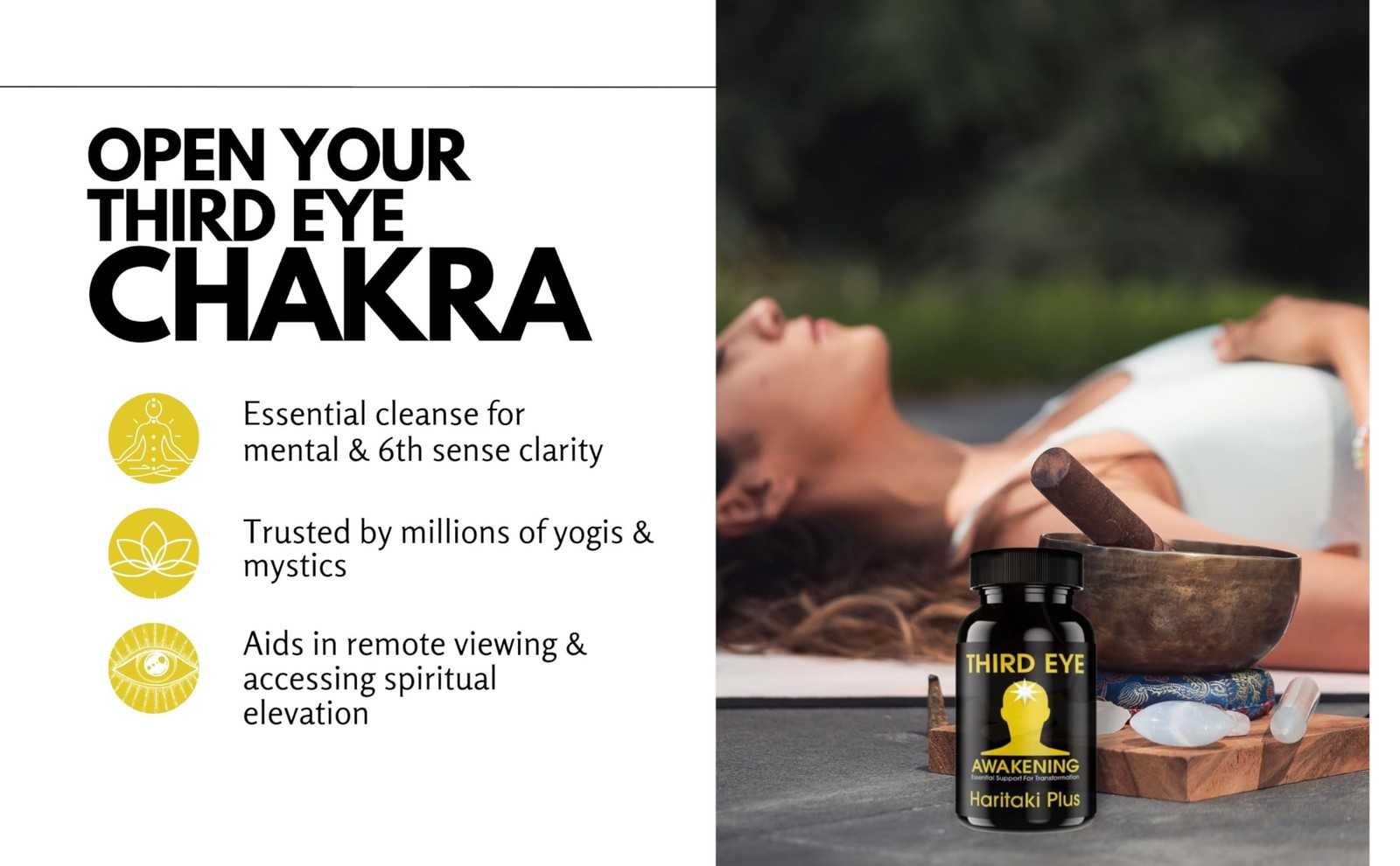 Haritaki Capsules 650mg - Terminalia Chebula - Vegan - 100 Count
