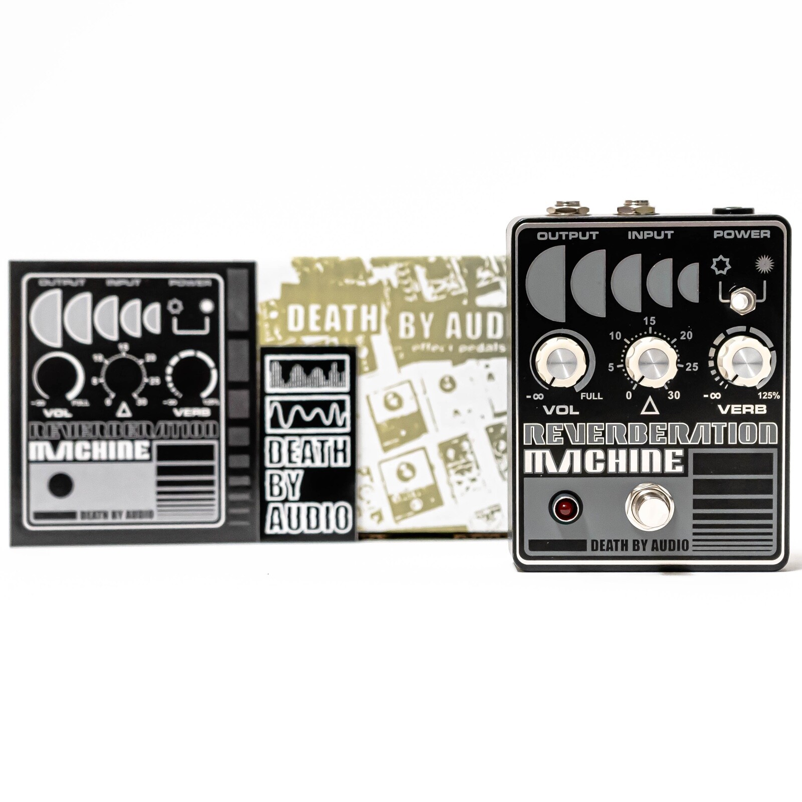 Death By Audio Reverberation Machine - Reverb Guitar Effect Pedal - New
