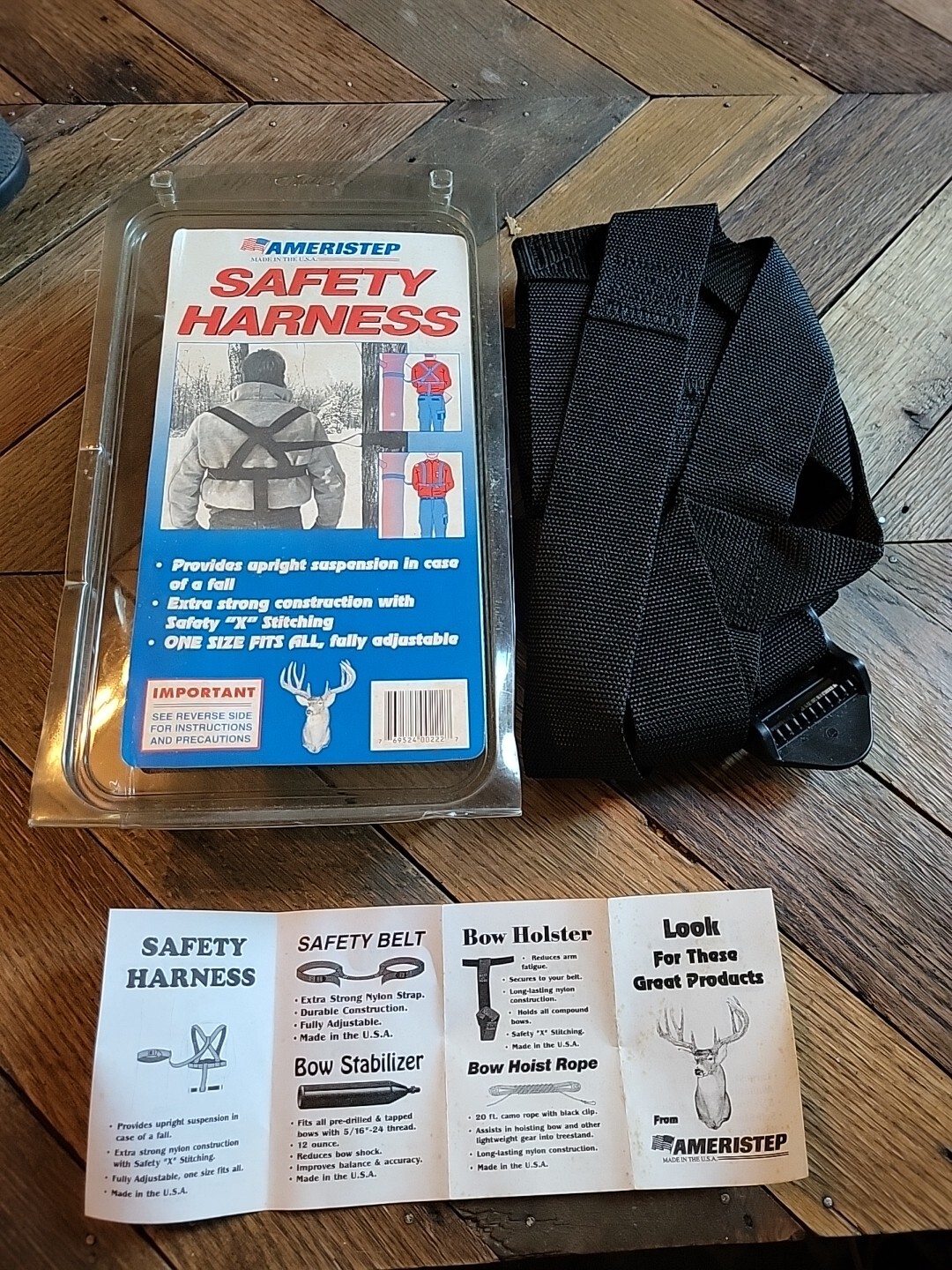 AMERISTEP Hunter Safety Harness, Fully Adjustable #222