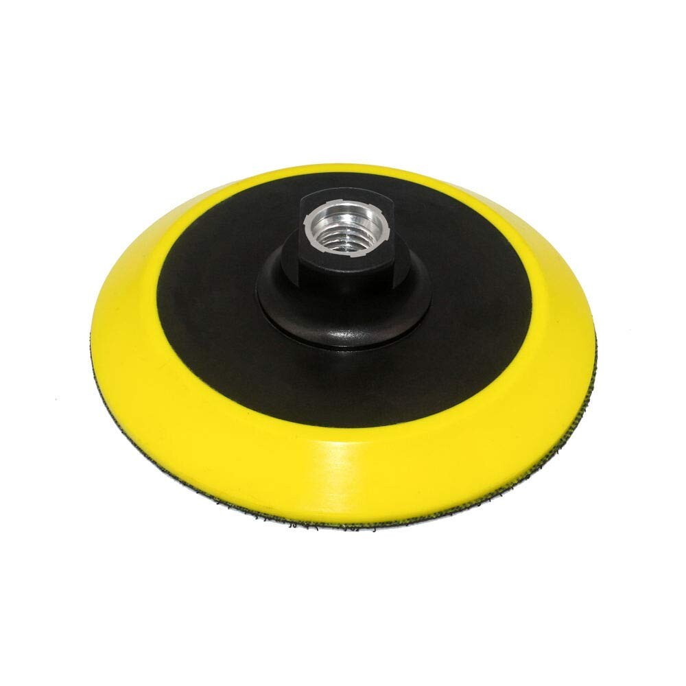 6 inches Backing Plate for Polishing Buffering Soft Wool with Hook and Loop Pad