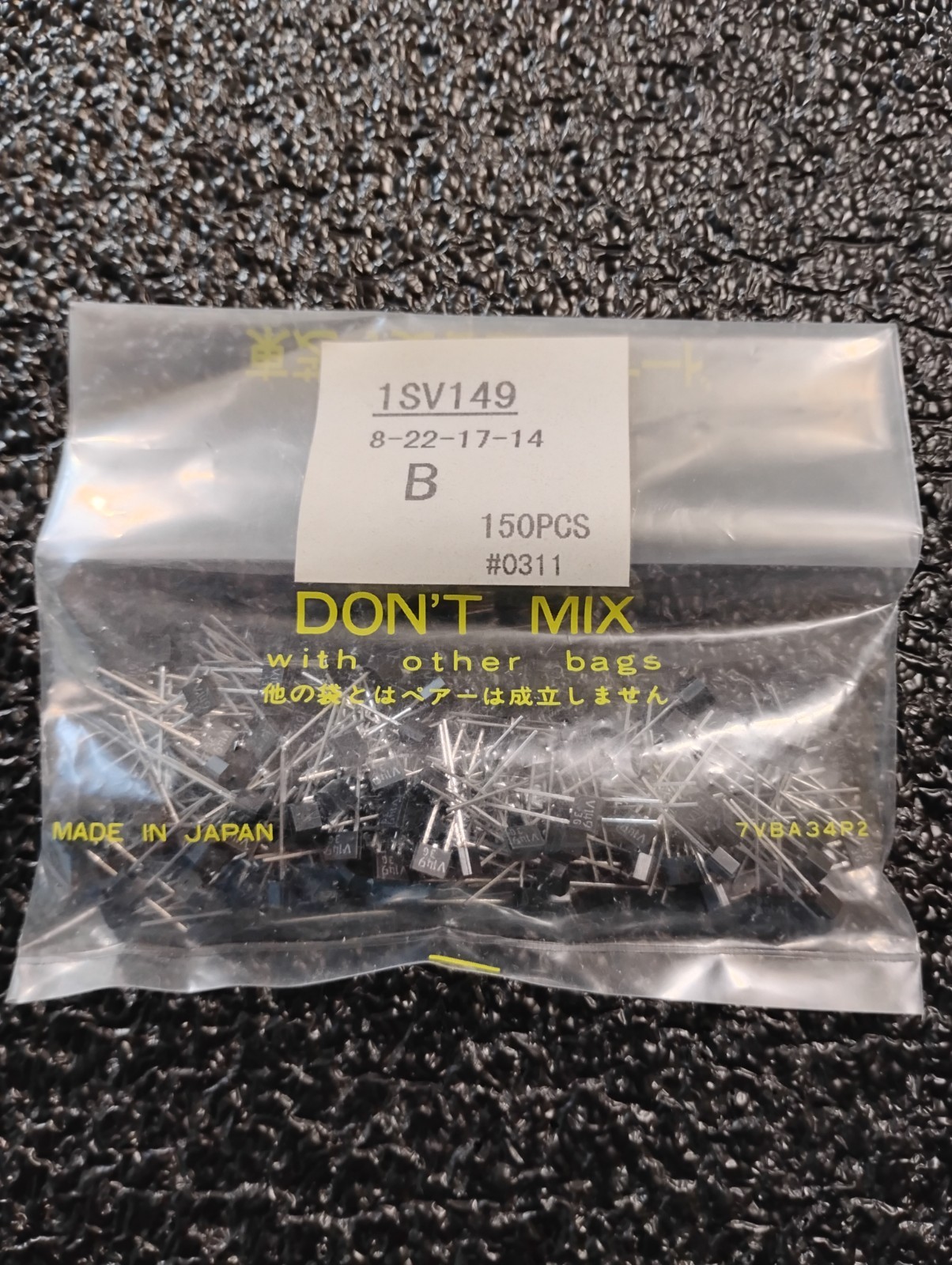 1SV149 Toshiba Variable Capacitance Diodes Qty-150